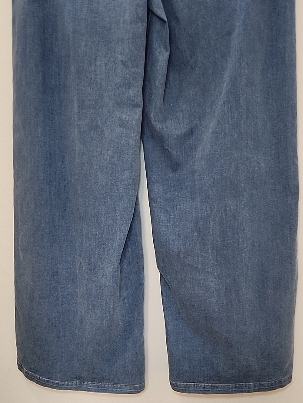 Free PeopleLibre High Rise Wide Leg Stretch Denim Jeans Meduim Wash Blue Size 31 - Picture 13 of 16